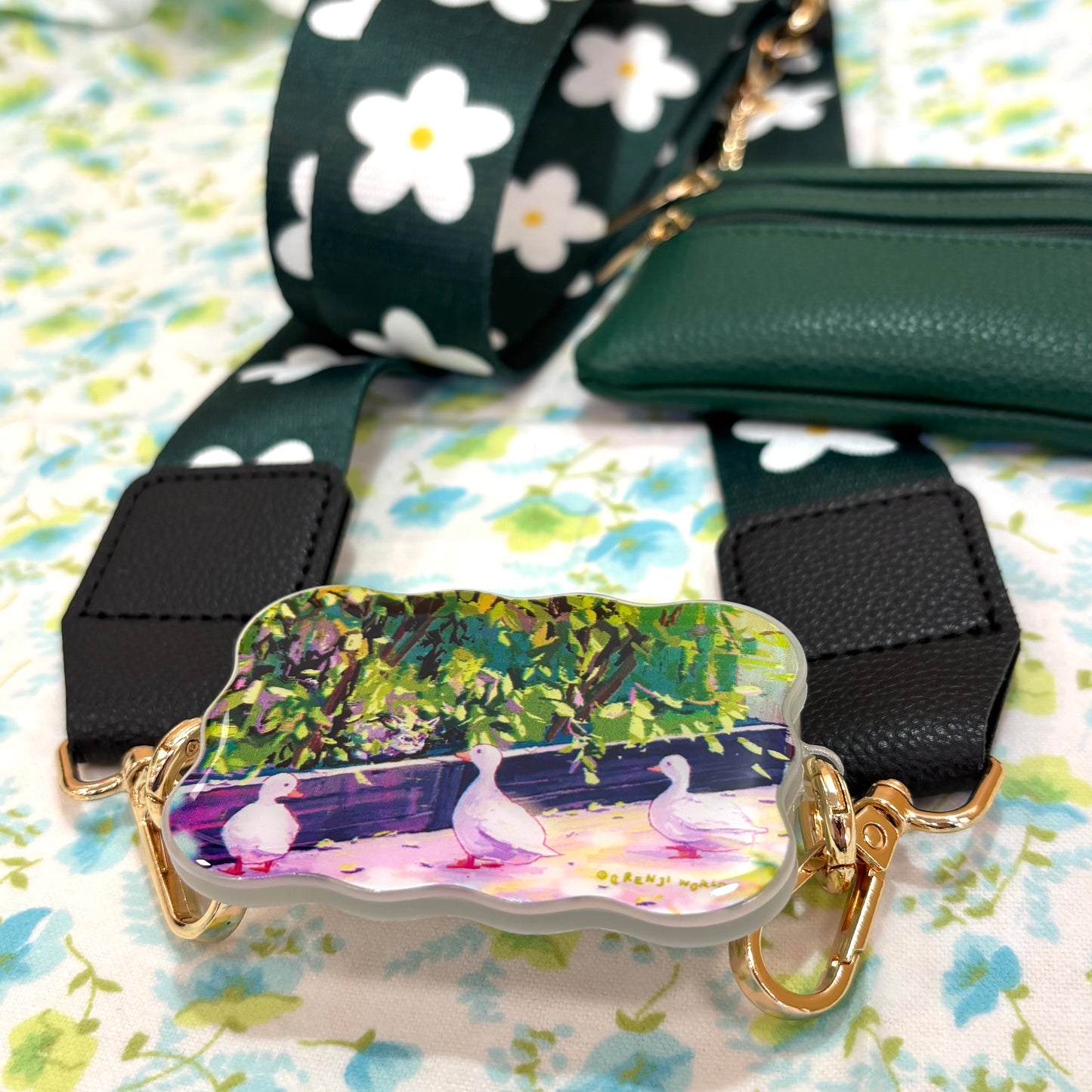 Cross body phone strap-A chance encounter