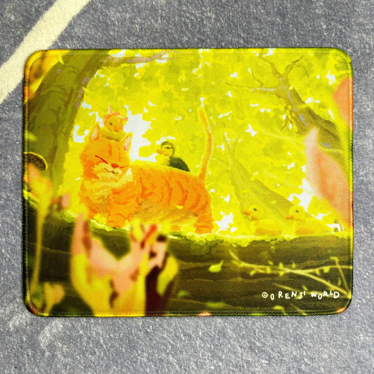 "Golden Time" Mouse pad