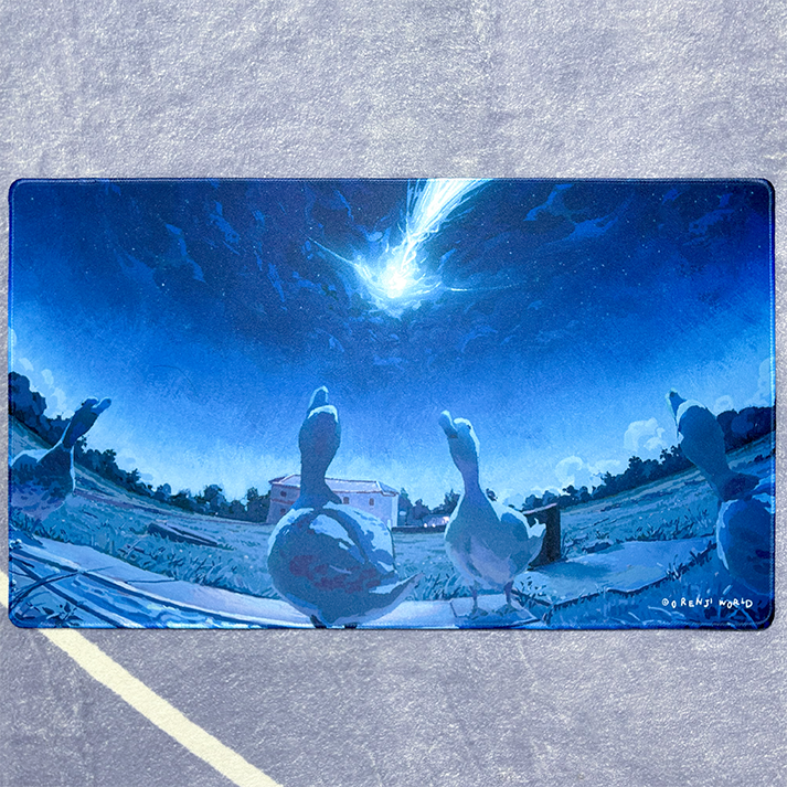 Meteor Duck Desk mat!