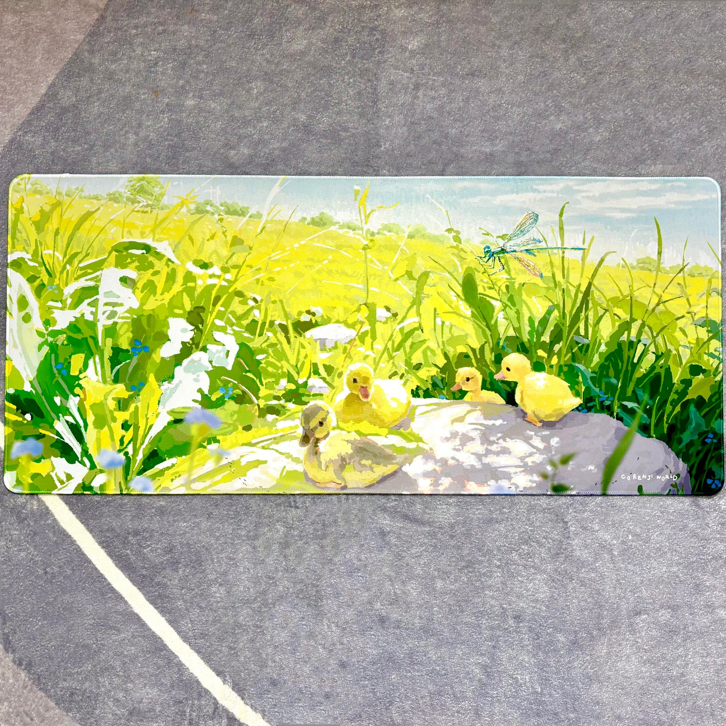 "New start" Mouse pad/Deskmat