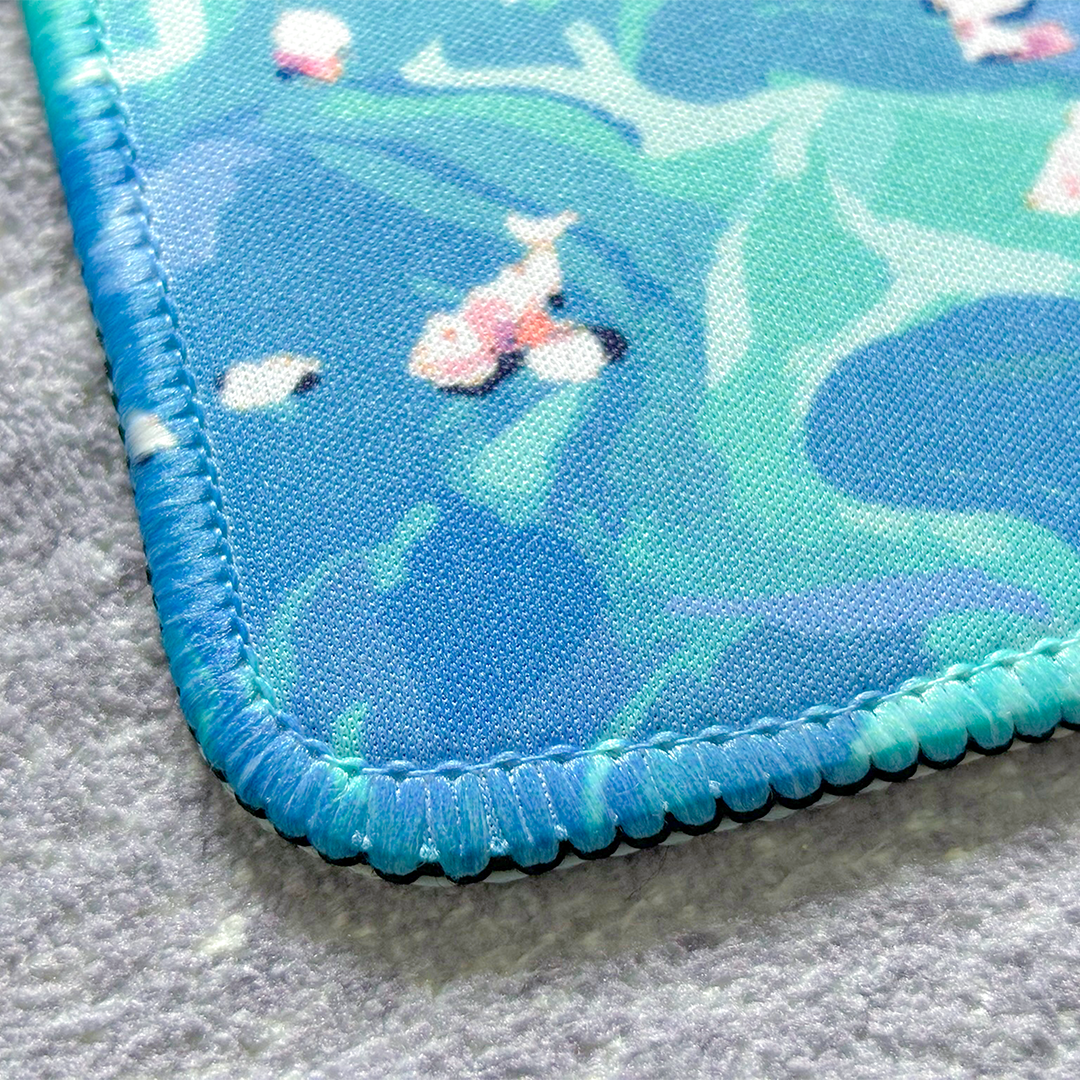 Ducks & Flowers Mouse pad