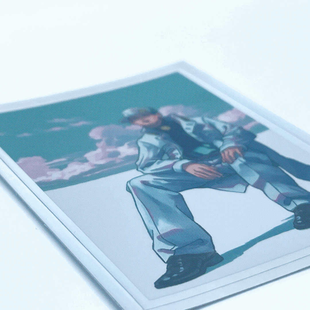 Jojo's Bizarre Adventure Holo Sticker-Jotaro