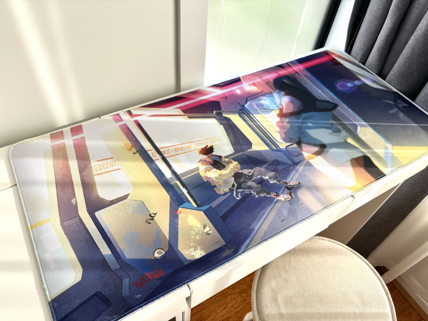 Edgerunner Desk Mat 01 N-Cart