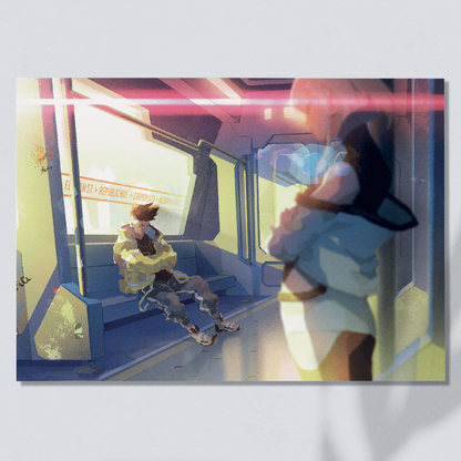 Cyberpunk: Edgerunners 01 train