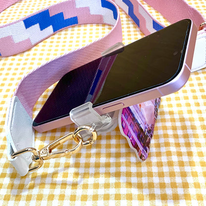 Cross body phone strap-Duckzilla