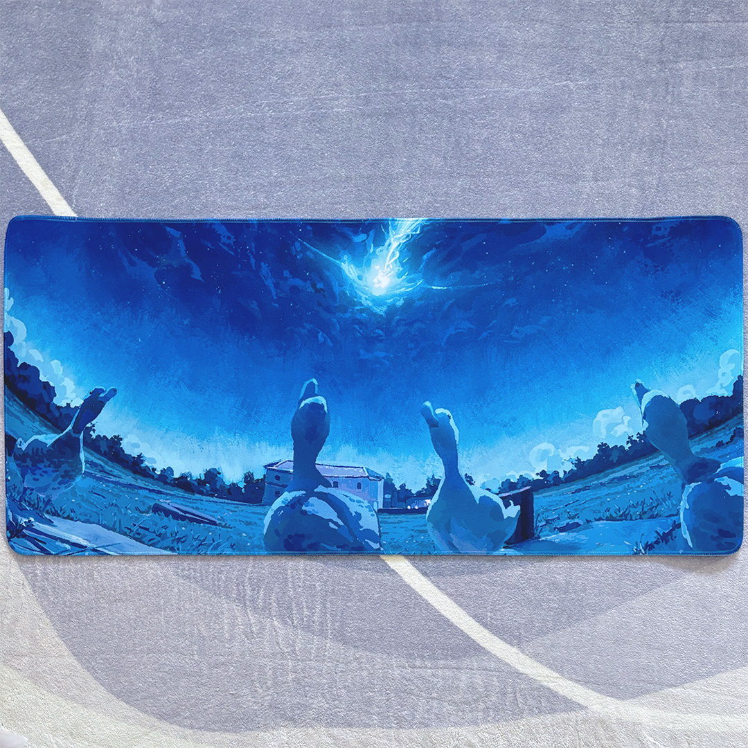 Meteor Duck Desk mat!