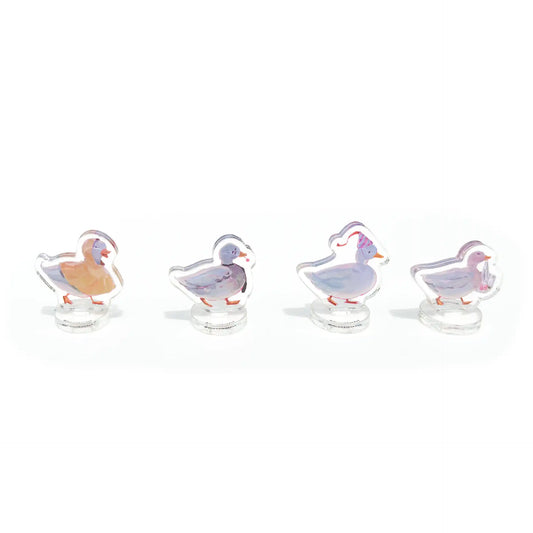 Crossing Duck! 3cm arcylic stands