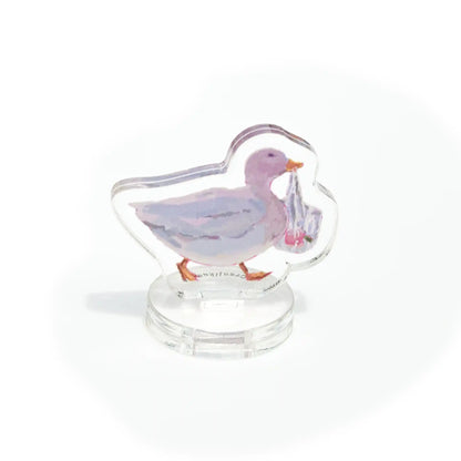 Crossing Duck! 3cm arcylic stands