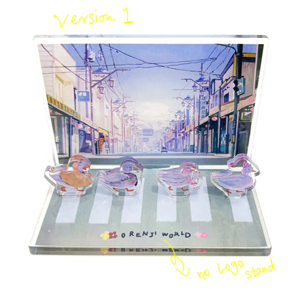 8am Honcho Street, Fujiyoshida 🌸 9cm Acrylic Stand