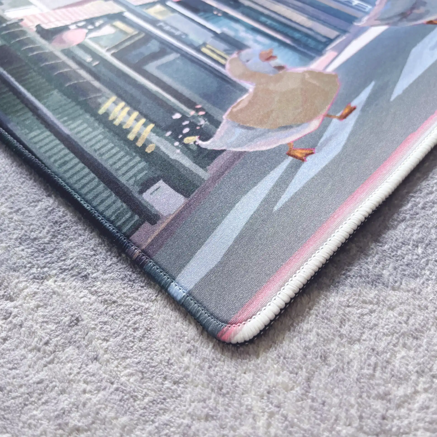 8am Honcho Street, Fujiyoshida 🌸 Deskmat
