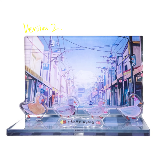 8am Honcho Street, Fujiyoshida 🌸 9cm Acrylic Stand