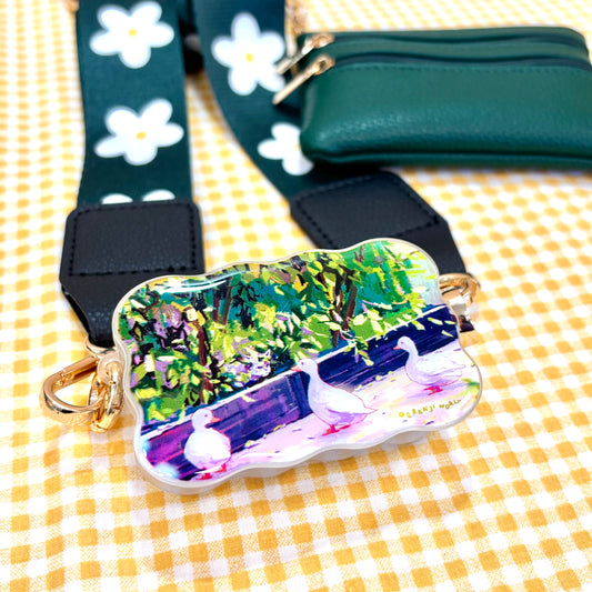 Cross body phone strap-A chance encounter