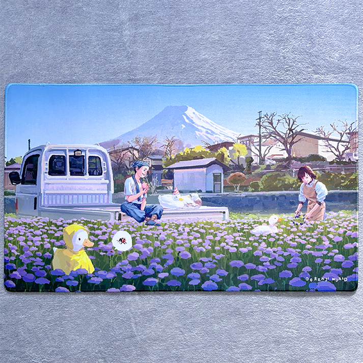 Thank you! Here is your peach!🍑Deskmat