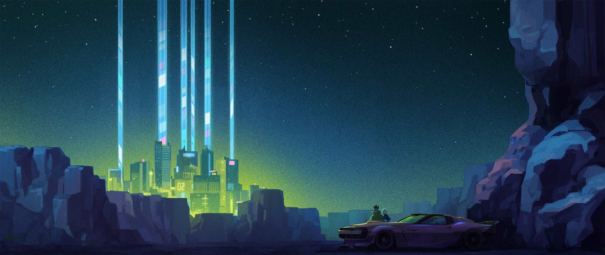 Cyberpunk: Edgerunners 03 city